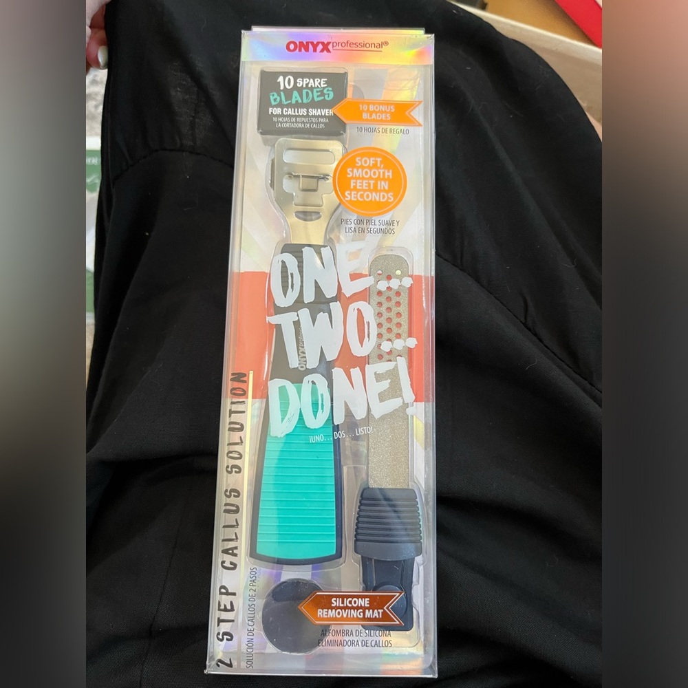 New unopened 2 step callus solution